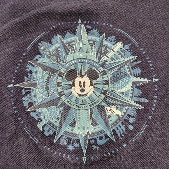 Disney Parks Compas Crewneck Pullover Sweatshirt Size Medium - Picture 4 of 6